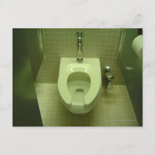 Toe Tap Toilet Briefkaart