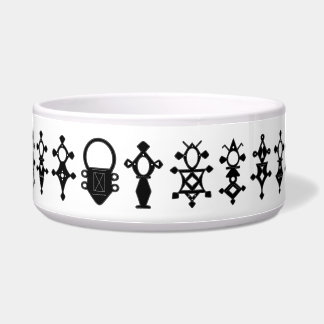 Toeareg kruist grote dierenkom voerbakje