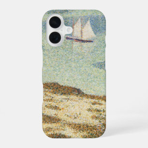 Toegang tot de haven door Georges Seurat, Vintage  iPhone 16 Hoesje