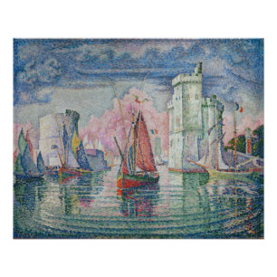 Toegang tot de haven van La Rochelle, Paul Signac Perfect Poster