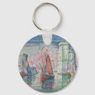Toegang tot de haven van La Rochelle, Paul Signac Sleutelhanger