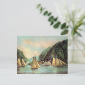 Toegang tot het Highlands Briefkaart (Staand voorkant)