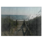 Toegang tot het strand snijplank (Voorkant)