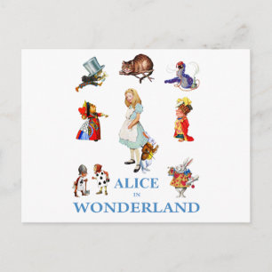 TOEGANG TOT WONDERLAND EN VRIENDEN BRIEFKAART