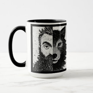 Toegankelijke Wolf : Half Wolf Mok