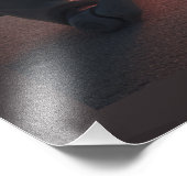 Toegebrachte pijn spiegelt interne pijn | foto afdruk (Hoek)