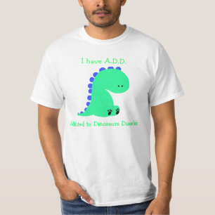 Toegediend aan shirt DINOSAURS