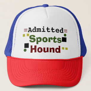 Toegelaten sporthond veelkleurige Abstracte tekst Trucker Pet