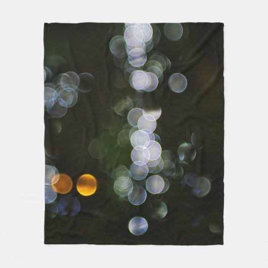 Toegepaste kleurplastic containerpartij fleece deken (Voorkant)