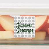 Toegevoegde Snowflakes Envelopzegels/labels Labels (Aangebracht)