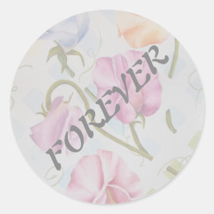 TOEGEVOEGDE VREEMDEN RONDE STICKER