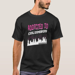Toegewezen aan Columbus Vacation Humor Trip Indian T-shirt