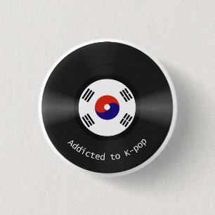 Toegewezen aan Kpop-toets Ronde Button 3,2 Cm
