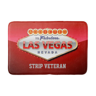 Toegewezen aan Las Vegas, Nevada Funny Sign Badmat