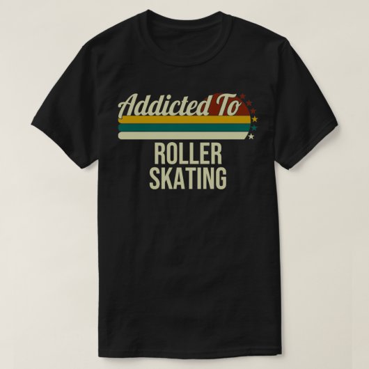 Toegewezen aan rolschaatsen voor rolschaatsen t-shirt (Design voorkant)
