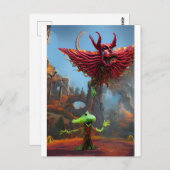 Toegewijd aan dromen briefkaart (Voorkant / Achterkant)