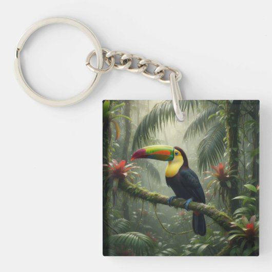 Toekanvogel Sleutelhanger (Voorkant)