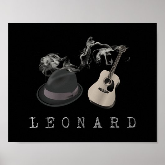 Toekenning aan Leonard Poster (Voorkant)