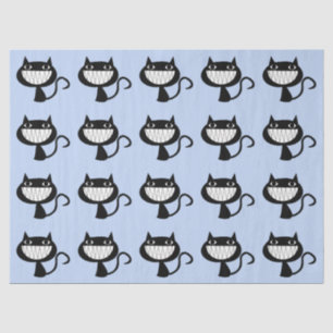 TOEKENNING VAN ILLUSTRATIE VAN CAT-PATROON TISSUEPAPIER