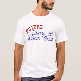 Toekomst Blijf thuis pa T-shirt