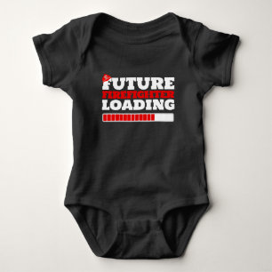 Toekomst Brandweerman Lading Black Bodysuit T-shir