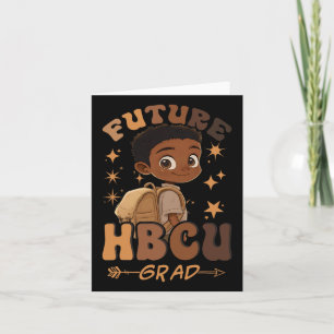 Toekomst HBCU Afstudeerder Geschiedenis Black Boy Kaart