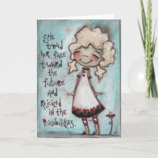 Toekomst - Kaart van Birthday (Voorkant)