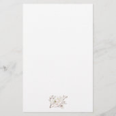 Toekomst mevrouw Bride - Hartelijk dank Briefpapier (Achterkant)