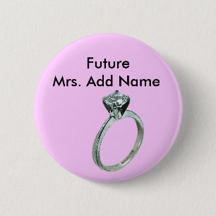 Toekomst mevrouw Buttonnen Favors Ronde Button 5,7 Cm
