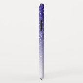 Toekomst mevrouw Royal Blue Glitter Chic Script Br Case-Mate iPhone Case (Achterkant/rechts)