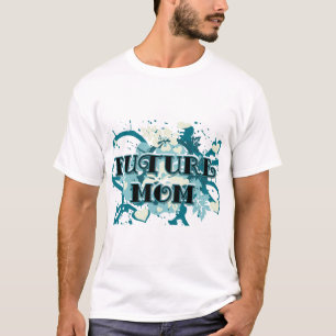 Toekomst Moeder - Hart en Bloemen T-shirt