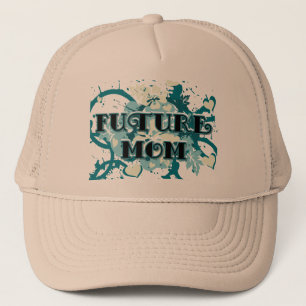 Toekomst Moeder - Hart en Bloemen Trucker Pet