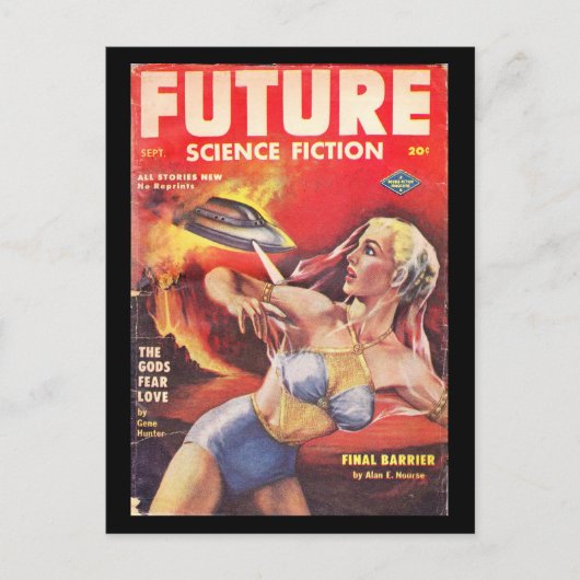 Toekomst (reeks 2) v03 n03 (1952-09.Columbia)_Pulp Briefkaart (Voorkant)