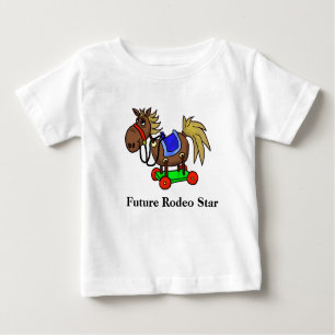 Toekomst Rodeo Star Speelgoed Horse Baby Shirt