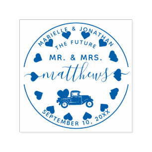 Toekomst van de heer & mevrouw Truck 8 L Return A Zelfinktende Stempel