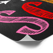 Toekomst van de wereld in dit Poster op school (Hoek)