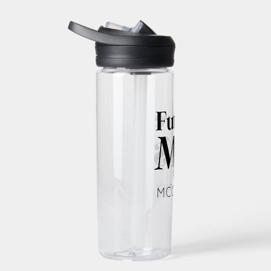 Toekomst van mevrouw Custom Achternaam Bride om ve Waterfles (Rechts)