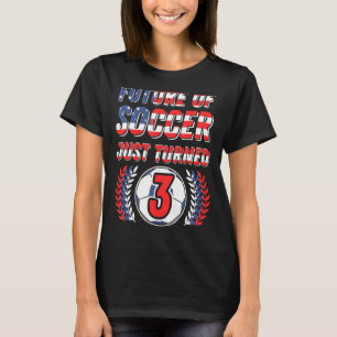 Toekomst van Voetbal werd pas 3 zondag tellende T-shirt