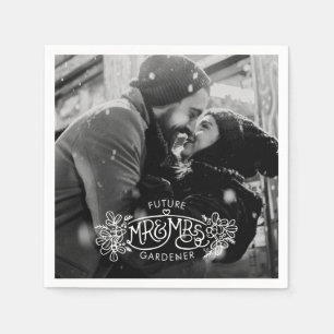 Toekomst verloving van de heer & mevrouw winter servet