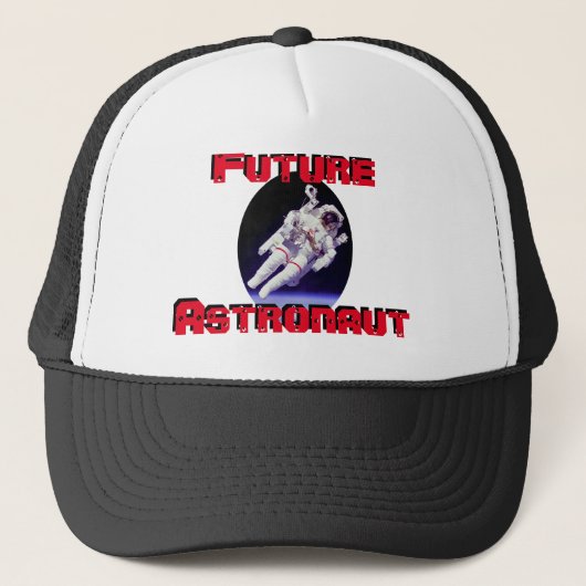 Toekomstig baseball-Pet Astronaut Trucker Pet (Voorkant)