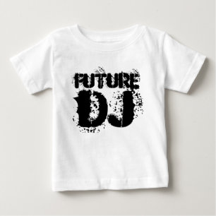 toekomstig dj - baby , kinder t - shirt voor kleut