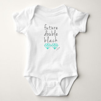Toekomstig dubbelzwart diamantShirt Romper