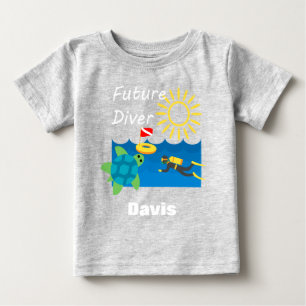 Toekomstig duikontwerp - Baby Fine Jersey T-Shirt