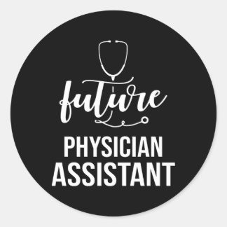 Toekomstig Physician Assistant PA Afstuderen Ronde Sticker