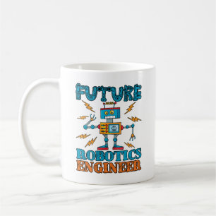 Toekomstig robotica-ingenieur koffiemok