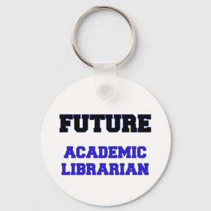 Toekomstige academische bibliotheek sleutelhanger