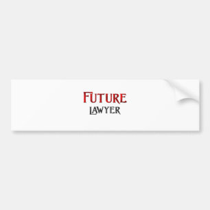 Toekomstige advocaat bumpersticker