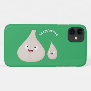 Toekomstige afbeelding van knoflook cartoon iPhone 11 hoesje