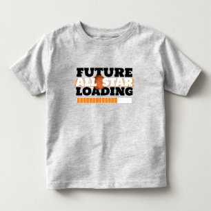 Toekomstige All Star Ladeende Basketbal T-Shirt vo
