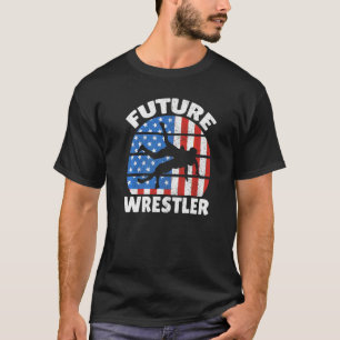 Toekomstige Amerikaanse Amerikaanse vlag - Kinder T-shirt